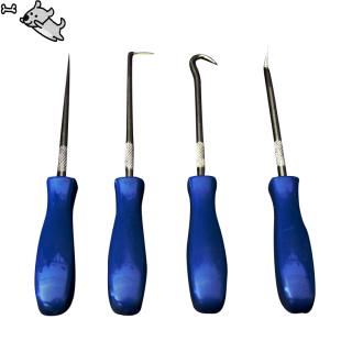 4Pcs Car Pick and Hook Set O Ring Oil Seal Gasket Puller Remover Craft Hand Tool