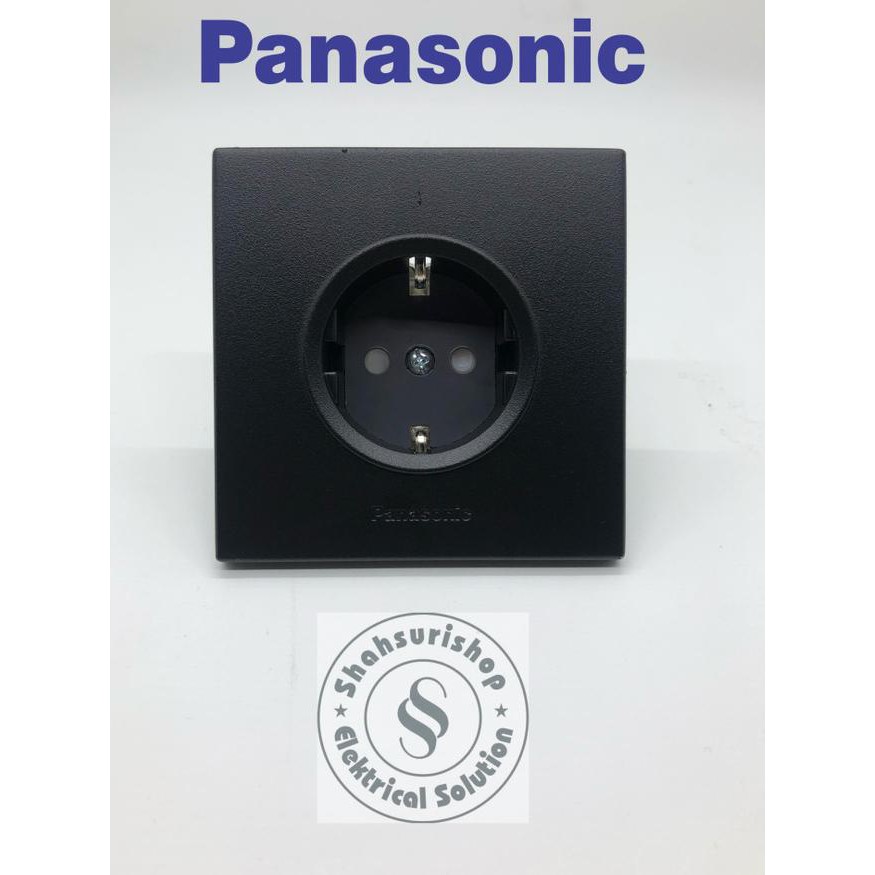 Ổ Cắm Điện Panasonic Màu Đen Cp Wesjp1121B