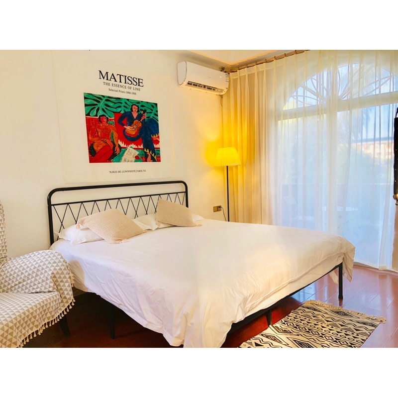 [Mã LIFEXANH03 giảm 10% đơn 500K] Tranh vải treo tường Matisse, thảm decor phong cách retro (120x150cm, tặng móc treo)