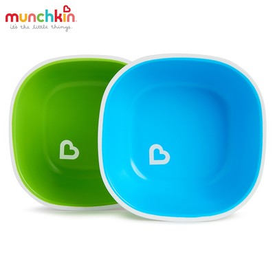 Bộ 2 bát chống trượt Munchkin dùng được trong lò vi sóng