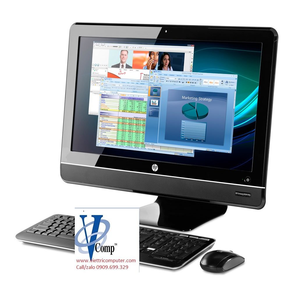 Máy tính tất cả trong 1 - All In One HP 8200 Core i5,4G/500G Full HD 23″. Hàng nhập từ Nhật như mới | BigBuy360 - bigbuy360.vn