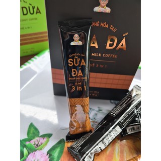 5 gói cà phê hòa tan ĐEN ĐÁ Color Man (5 gói, 1 gói 18g)