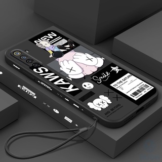 Ốp Điện Thoại tpu Mềm Hình Kaws Sesame Street Cho Realme 8 7 6 5 PRO 5i 6i 7i C17 V13