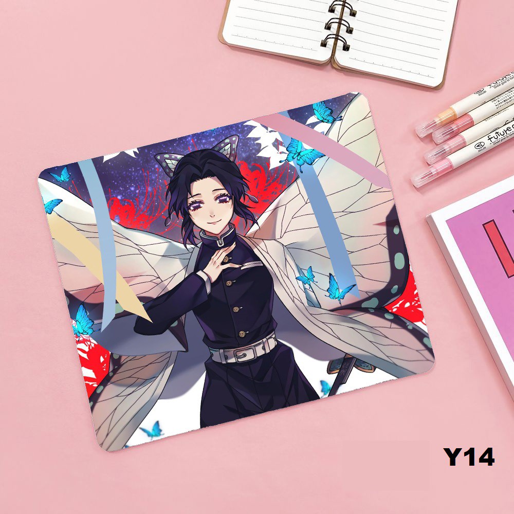 24 mẫu Lót chuột kimetsu yaiba khổ nhỏ ( 21x24x3 mm)