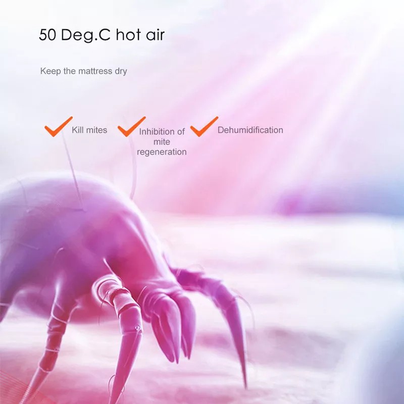 Máy hút bụi đệm giường, máy hút bụi chăn nệm Xiaomi Deerma CM800 diệt khuẩn bằng tia UV