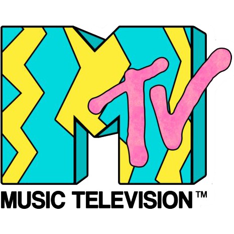 Hình dán STICKER LOGO MTV, dán xe, dán máy tính pc, sticker laptop