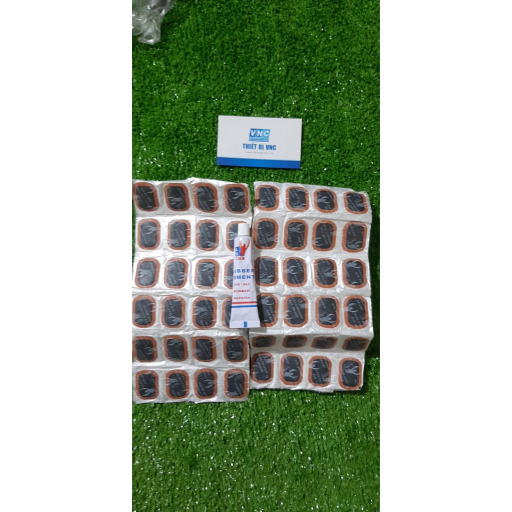 Bộ keo và miếng vá ruột xe máy giá rẻ cho a e thợ