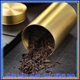 Trầm hương [HÀNG CAO CẤP], dụng cụ đốt trầm hương, hộp đựng trầm bột chất liệu đồng nguyên chất