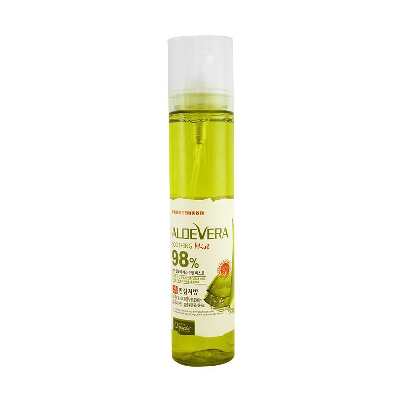 HÀNG AUTH Xịt khoáng lô hội Aloe Vera Dabo 99% và 98% 100ml