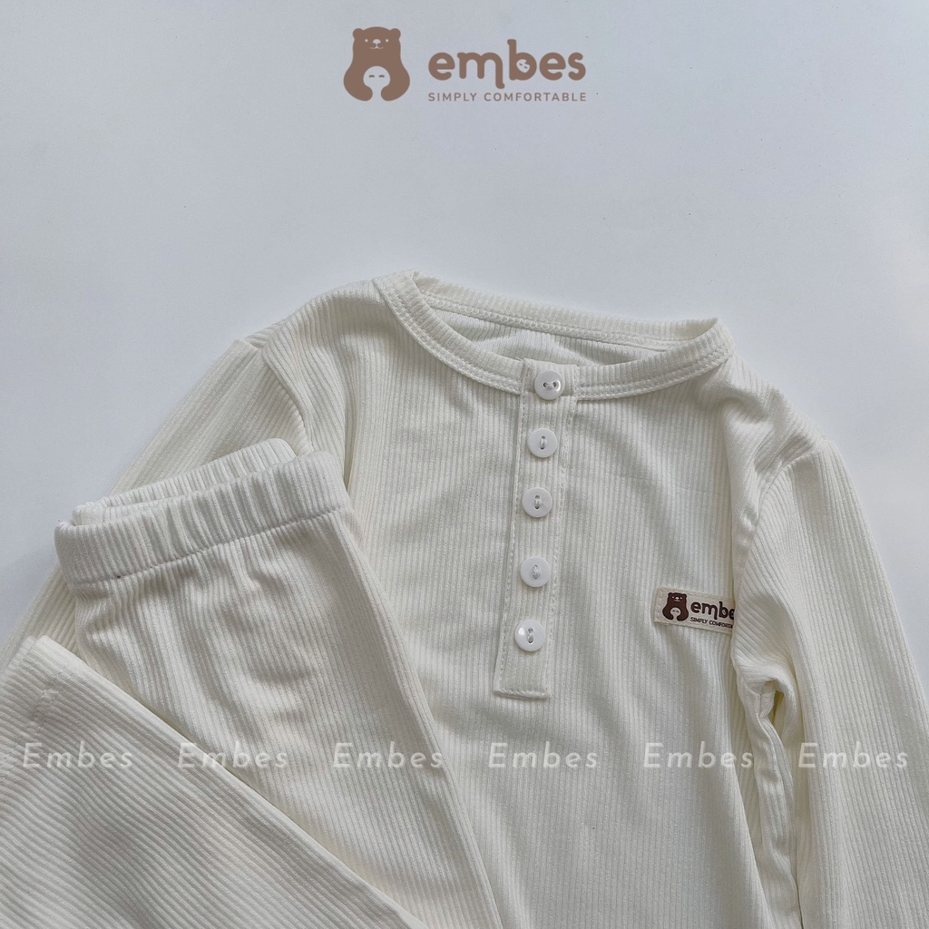 Bộ quần áo dài tay thu đông cho bé trai , đồ thu đông cho bé trai thun gân tăm mặc nhà thanh hằng baby 7kg đến 17kg