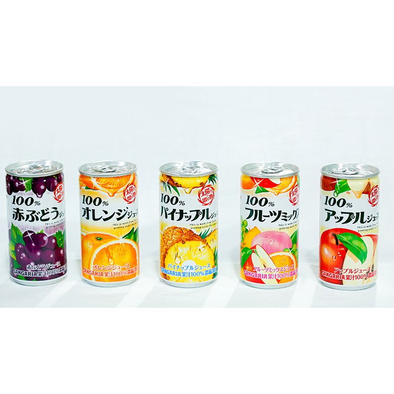 NƯỚC ÉP TRÁI CÂY SANGARIA NHẬT NGUYÊN CHẤT 100% (190g) - Konni39 Sơn Hoà - 1900886806