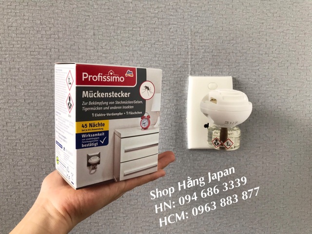 Tinh dầu đuổi muỗi PROFISSIMO của Đức