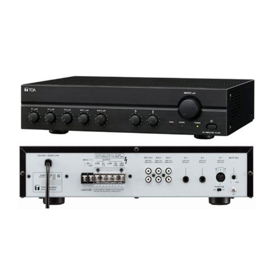 Toa A-2060 H, Amply tăng âm truyền thanh 60W, âm thanh thông báo, hội trường quán cafe