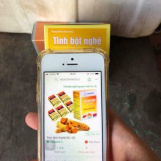 Tinh bột nghệ tách tinh dầu KC - 05
