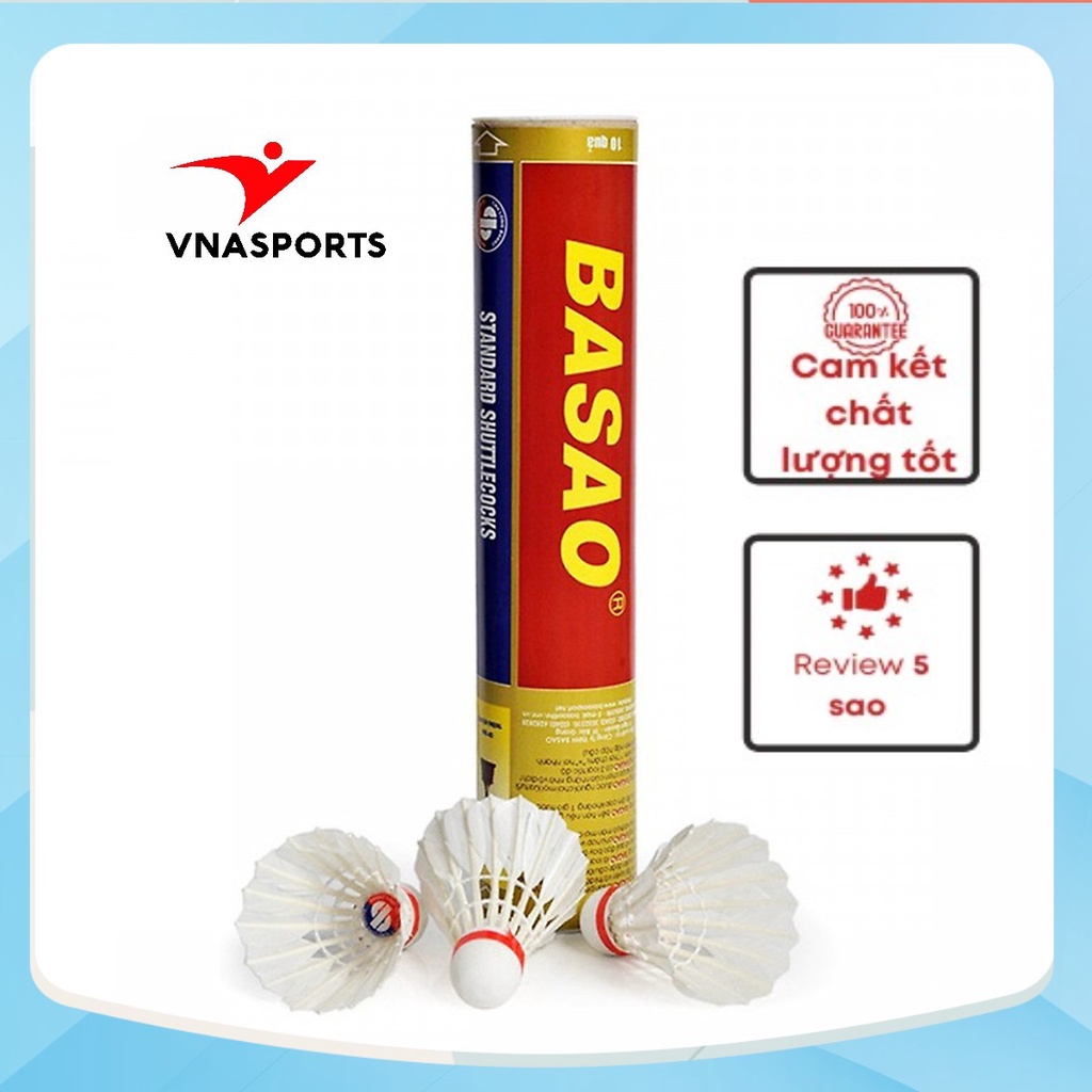 Quả cầu lông 3 sao hộp 10 quả tiêu chuẩn dành cho tập luyện