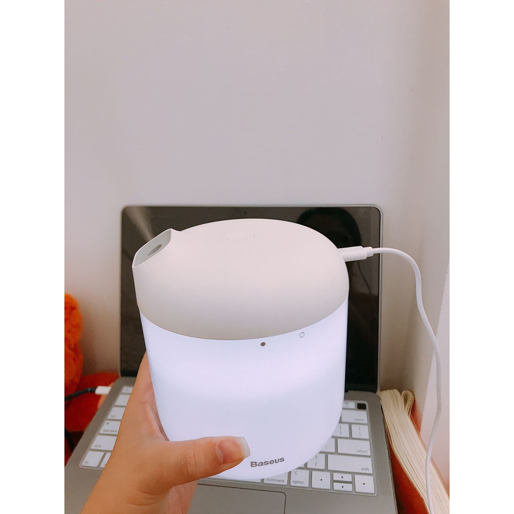 Máy phun sương Baseus tạo ẩm 600m l- Baseus Elephant Humidifier Tích Hợp Đèn Ngủ Tiện Lợi
