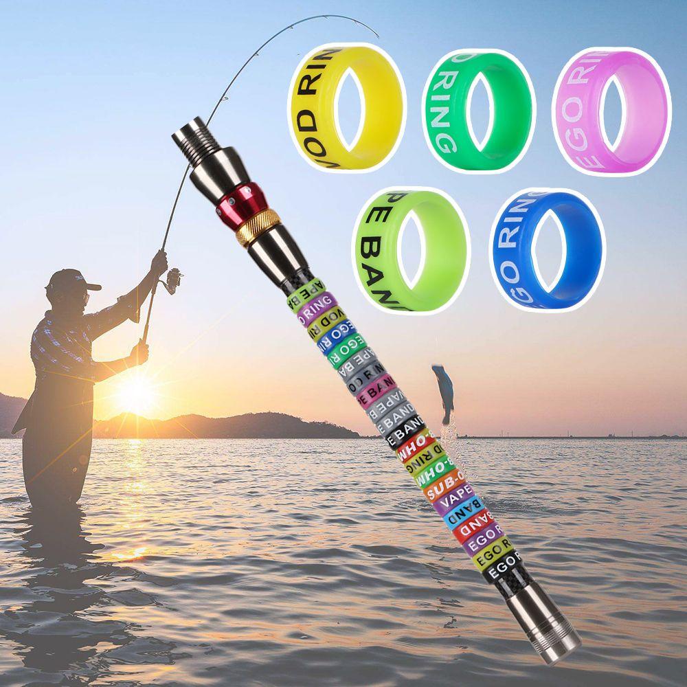 Set 10 Vòng Bọc Bảo Vệ Cần Câu Cá Chống Trượt Đa Năng Ốp