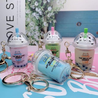 Móc Khóa Hình Ly Trà Sữa Dễ Thương