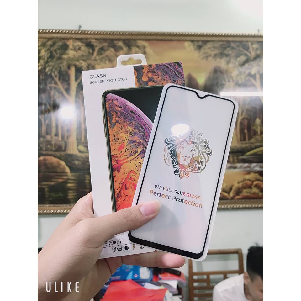 [Loại 1 Tốt Nhất]  Kính Cường Lực Full Màn 5d Sư Tử Iphone 6/7/8/X/Xsmax