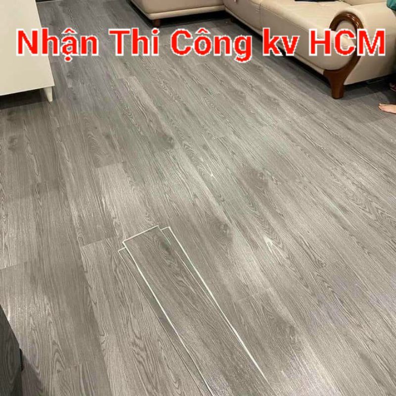 Sàn Nhựa Giả Gỗ, Sẵn Keo, Kích Thước 91,5x15,4 cm