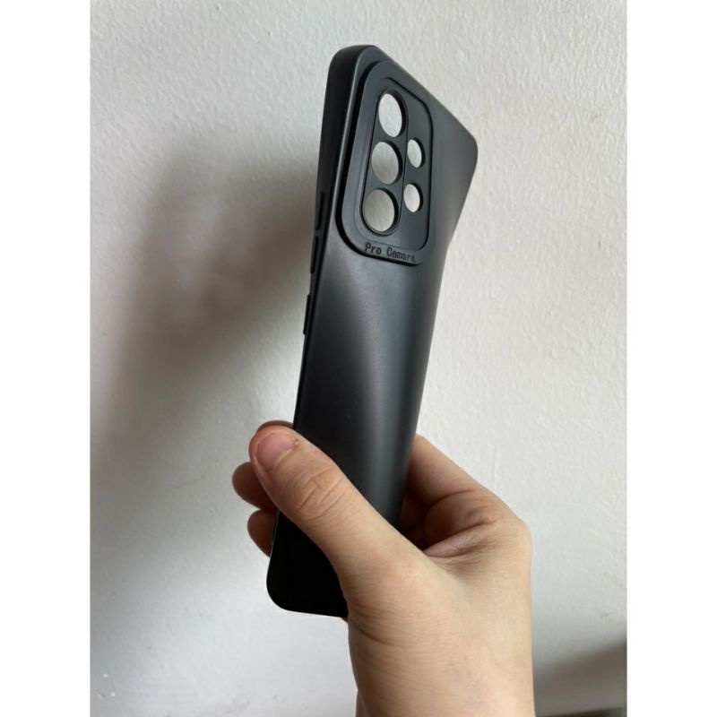 Ốp lưng dẻo màu cho Samsung Galaxy A23, A33, A53, A73 5G - màu đen