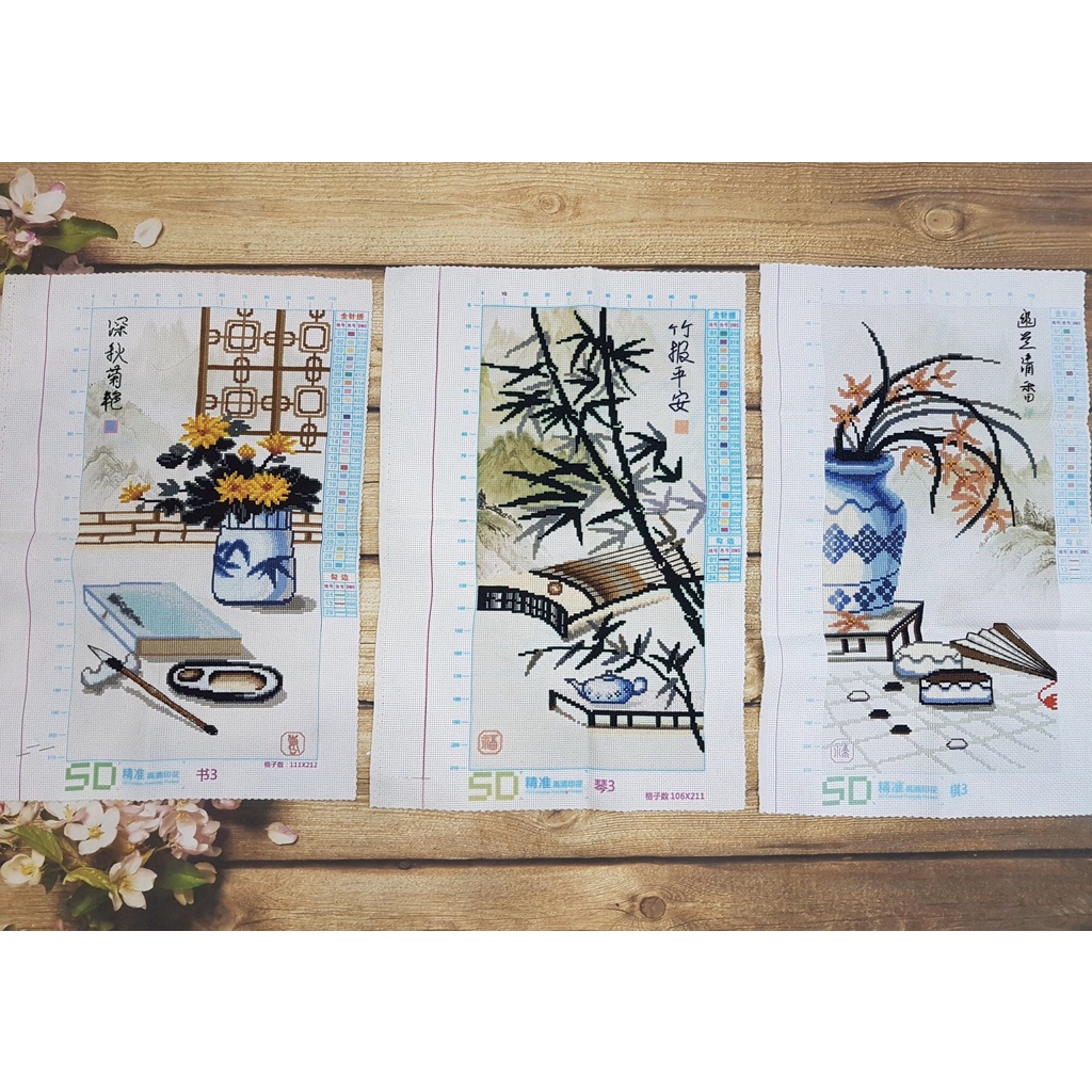 Tranh thêu thành phẩm