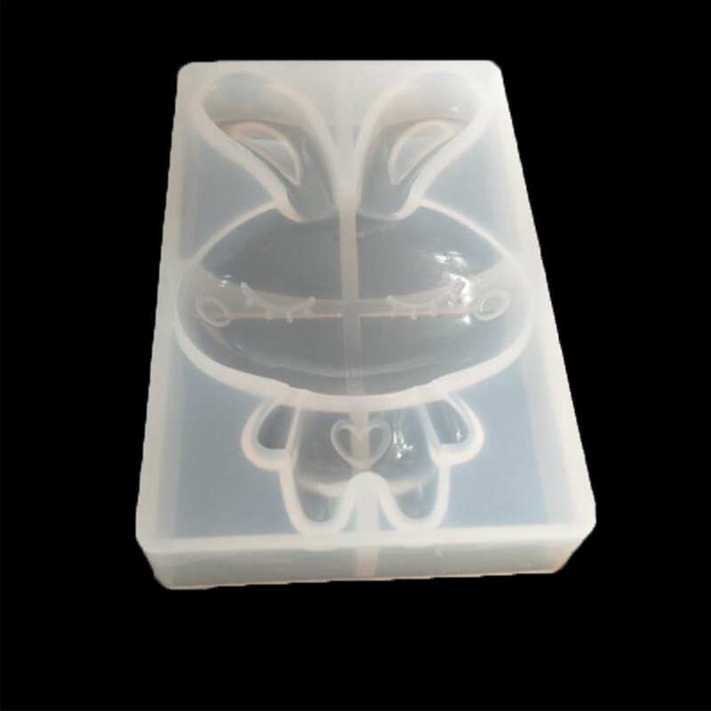 Khuôn Silicone Làm Bánh Hình Thỏ Hoạt Hình Xinh Xắn