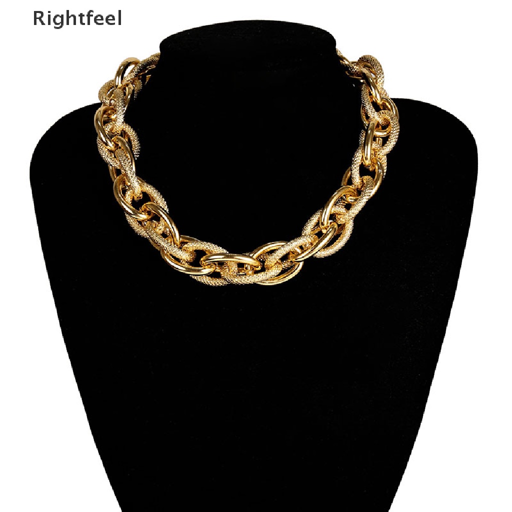 Vòng Cổ Choker Kim Loại Dày Phong Cách Hip Hop Punk Cá Tính