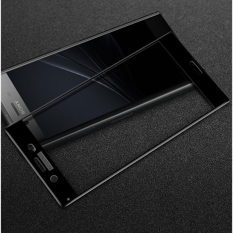 Miếng Dán Cường Lực 4D Full Màn cho Sony XZ1 (Trắng)