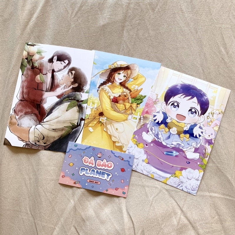 Set 3 ảnh Postcard tặng kèm Webtoon shop
