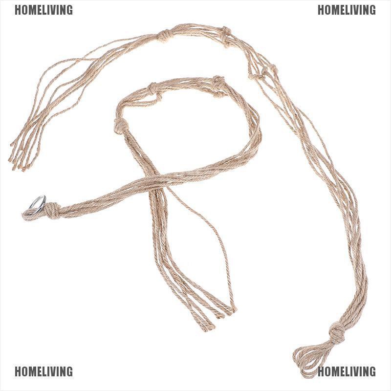 [Homeliving] Giá Đỡ Chậu Cây Dây Bện Treo Chậu Cây Sợi Đay