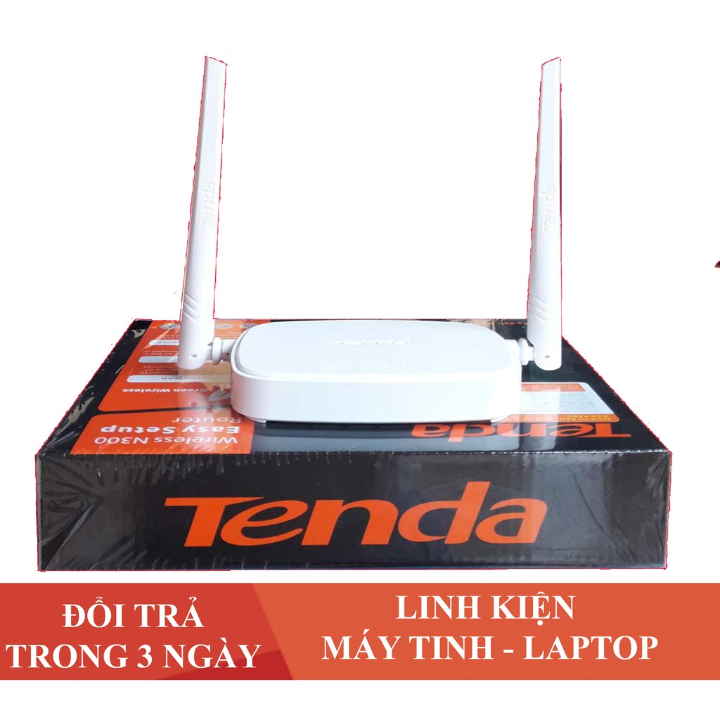 Bộ phát wifi Tenda 2 râu chuẩn tốc độ 300Mps N301| FREE SHIP ĐƠN TỪ 50K ( Cài Đặt Tên Và Mật Khẩu Theo Yêu Cầu )
