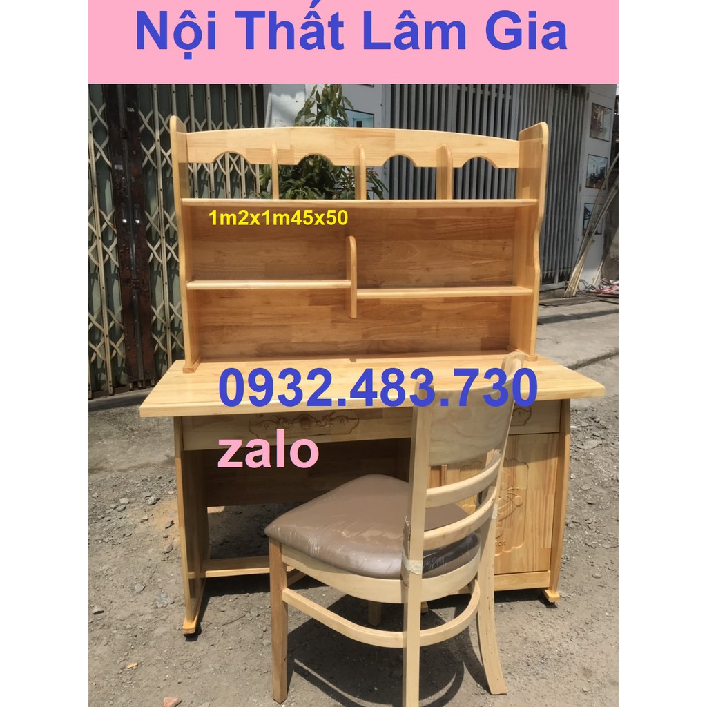 bàn học sinh gỗ thông giao hàng miễn phí