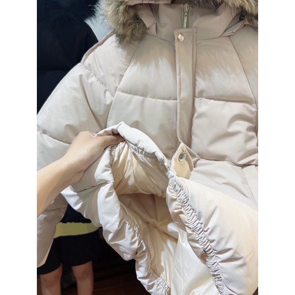 Áo phao báo mũ lông 3 lớp siêu đẹp-12C0T