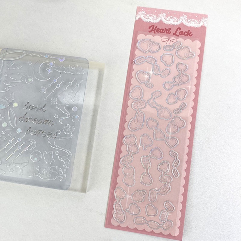 Sticker Dán Trang Trí Album Ảnh/Sổ Tay Kiểu Dáng Dễ Thương Xinh Xắn