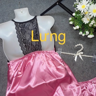 Bộ ngủ phi 2 dây phối ren phom dưới 52kg.