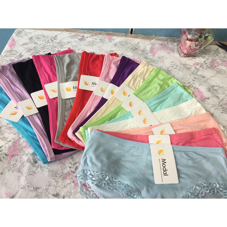 Quần Lót Viền Ren Modal Nữ | BigBuy360 - bigbuy360.vn