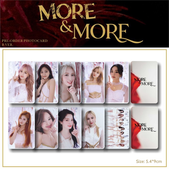Set card Twice More & More Pre-Order PC B Ver. - Unofficial