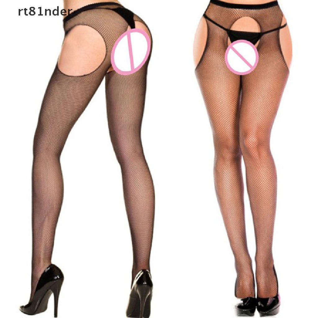 rt Crotchless Pantyhose Sexy Stockings Long Women Collants Lingerie Thigh n