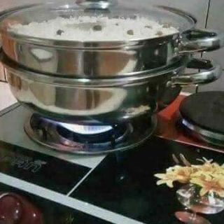 Nồi hấp 2 tầng