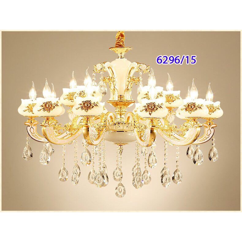 Đèn Chùm ROYAL Đá Nhân Tạo Cao Cấp Chất Liệu Đá Trang Trí Với Nhiều Mẫu -Phòng Khách, Nhà Hàng, Khách Sạn Cực Sang Trọng