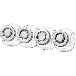 Lọ đựng gia vị Ikea Rajtan Spice jar set of 4 packs