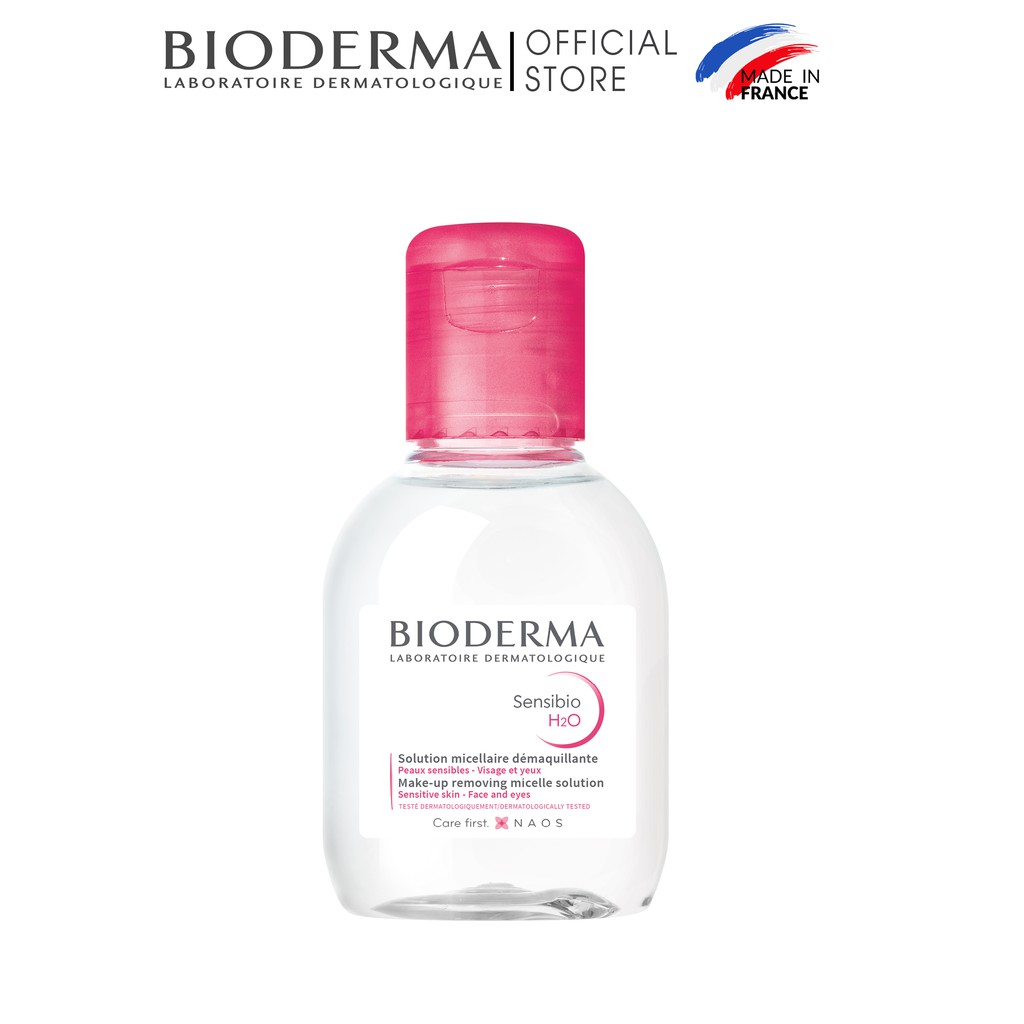 Dung dịch làm sạch và tẩy trang công nghệ Micellar Bioderma Sensibio H2O - 100ml