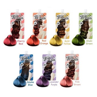 Nhuộm Tóc 7 Ngày Missha 7 Days Coloring Hair Treatment