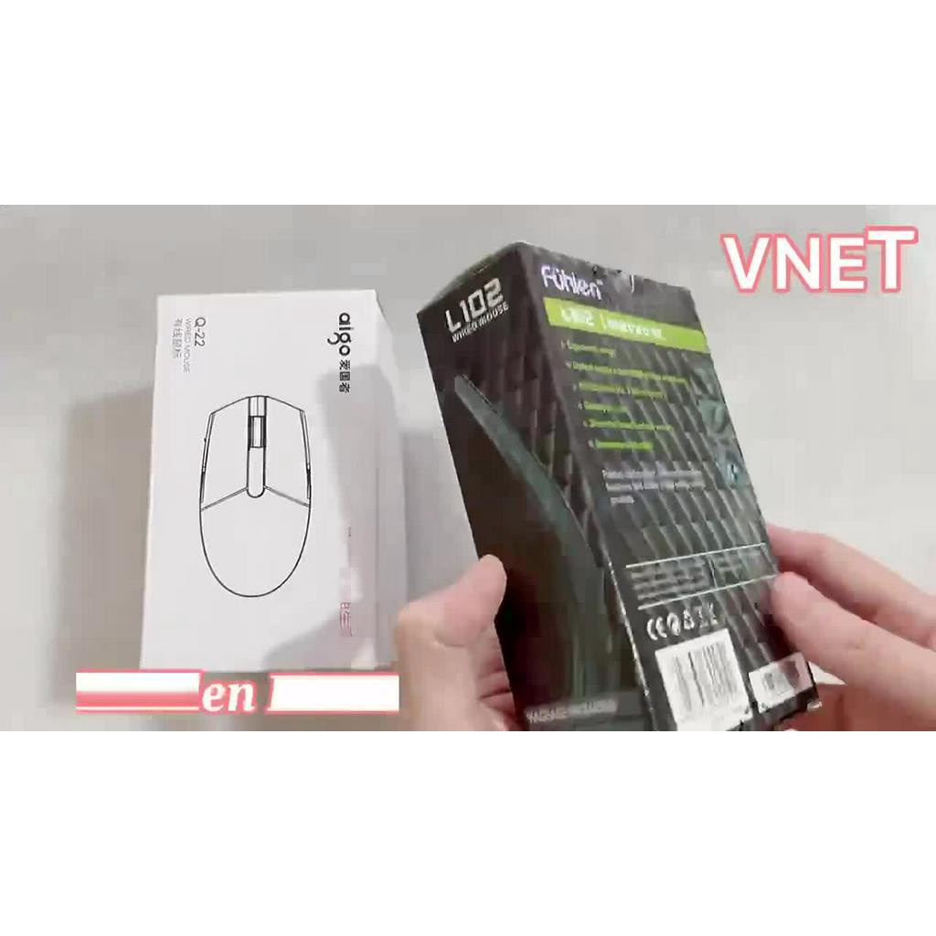 Chuột máy tính có dây Fuhlen L102 - Chuột dây Aigo Dell Ms116 Seniko kết Nối Cổng USB bền đẹp bảo hành 6 tháng VNET | BigBuy360 - bigbuy360.vn