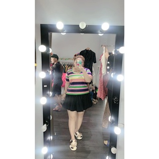 (Mã NSF020250 giảm 50K) 🌈🌈 Áo Thun Sọc Cổ u 🌈🌈(bigsize thaominhon)