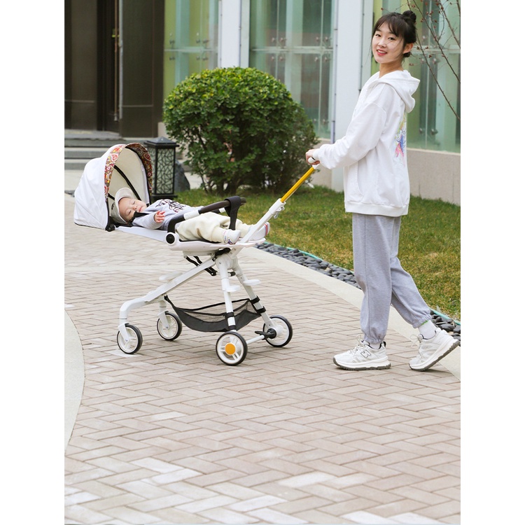Xe đẩy 2 chiều gấp gọn 3 tư thế (nằm, ngồi, nghiêng) GXB cho bé từ sơ sinh đến 6 tuổi