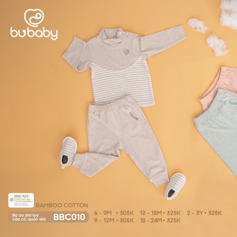 Bộ quần áo sợi tre bông Bubaby