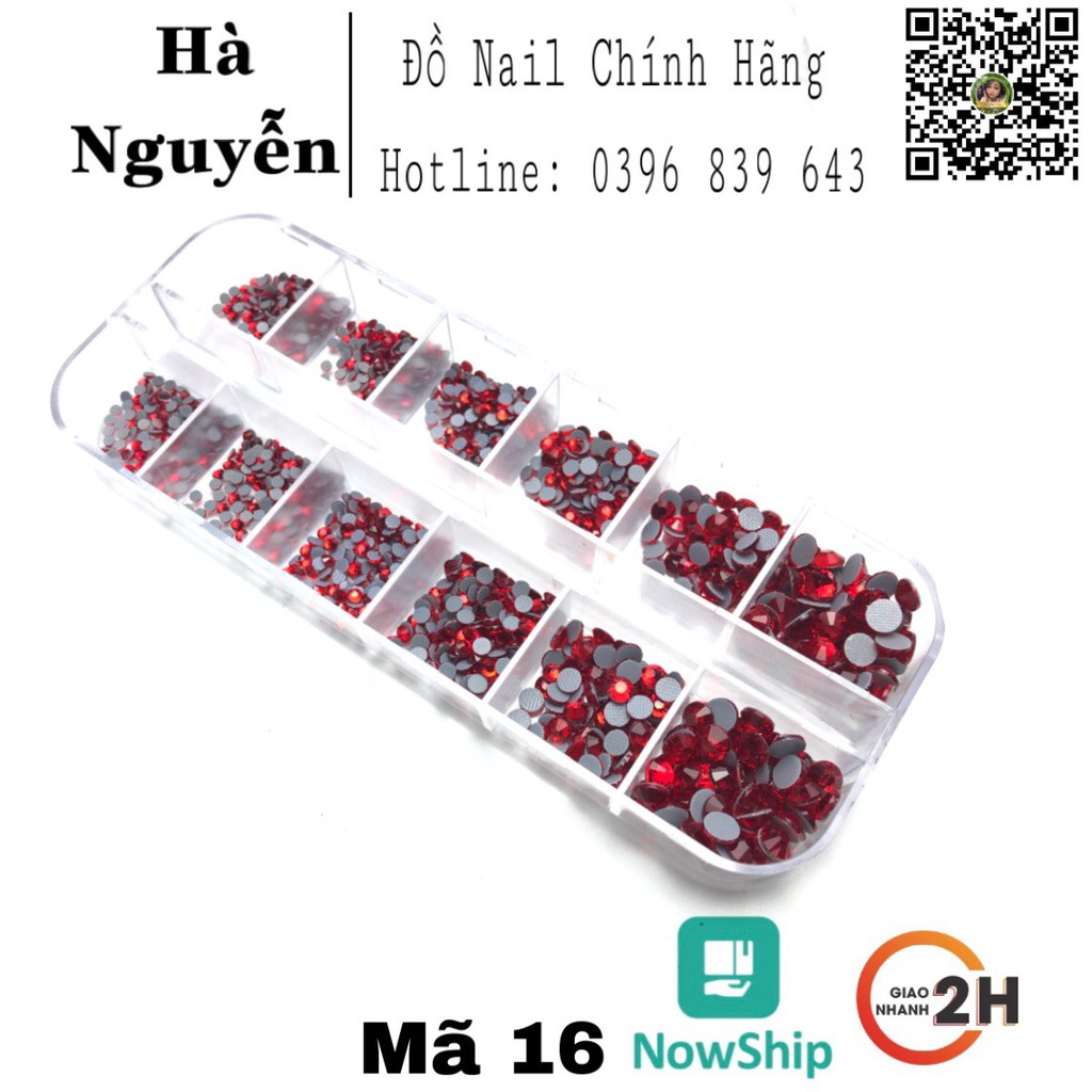 [ BAO SÁNG - BAO BỀN ] ĐÁ CHÂN LƯỚI KHAY 1440 VIÊN, SÁNG ĐẸP, KHÔNG BONG CHÂN MIX SIZE - ĐÁ GẮN MÓNG - TRANG TRÍ MÓNG