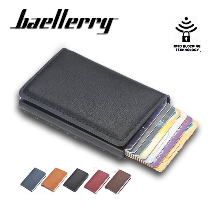 Ví đựng thẻ Baellerry chống trộm và chống từ tính tiện dụng cho phái nữ